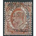 Cape of Good Hope 1903 SG78 5/- Brown-Orange Go...