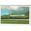 Aviation AIR NEW ZEALAND BOEING DC-8 Postcard (a)