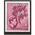Seychelles 1942 SG139ca 18c Carmine-Lake Ord Pa...
