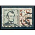 Used C59 25c Abraham Lincoln Fine WA0781