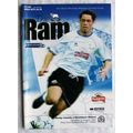 2001 programme Derby County v. Blackburn Rovers...