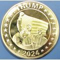Donald Trump 2024. Challenge Coin. 1.50". 83b.