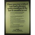 1979 The Times Ad - Deeper Understanding