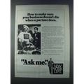 1981 New York Life Ad - Your Business Doesn't Die