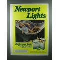 1981 Newport Lights Cigarette Ad - Revive Your ...