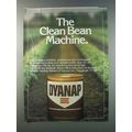 1981 Uniroyal Dyanap Ad - The Clean Bean Machine