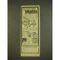 1963 Burgess Sprayit 401, Sprayit 602 snd Vibro Sprayer VS855 Advertisement