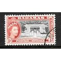 BAHAMAS 1954 1/2d BLACK & RED ORANGE INFANT WEL...