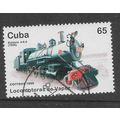 CUBA 1996 STEAM RAILWAY 1906 65c BALDWIN LOCOMO...