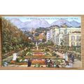 POSTCARD: FRANCE - MENTON, LE JARDIN PUBLIC AT ...