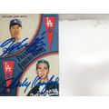 SANDY KOUFAX & HYUN-JIN RYU 2013 AUTOGRAPHED LO...