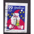 United States 1994 Santa Claus 29c Self Adhesiv...