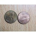 1997d USA 1 Cent Lincoln Memorial Coin
