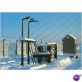 GB Postcard - Mail Exchange Apparatus in Winter...