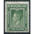 Newfoundland 1941 SG277 2c Green Mounted Mint ....