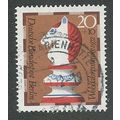 BERLIN -1972 20pf + 10 'HUMANITARIAN FUNDS' FIN...