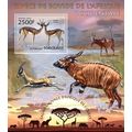 TOGO 2013 SHEET MNH BOVID SPECIES WILDLIFE ESPE...