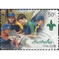 AUSTRALIA, SCOUTS, Centenary of Scouts, blue 20...