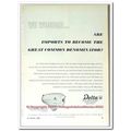 DELTA ELECTRIC COMPANY 1963 product imports Hur...