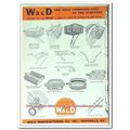 WALD MFG COMPANY 1963 bike basket carriers peda...