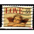 USA 1995 Love 55c Used Stamp