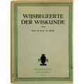 Wijsbegeerte der Wiskunde by Evert W. Beth