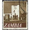 ZAMBIA, National Museum, Livingstone, brown 1968, 5n, #4