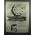 1959 KLM Airlines Ad - Golden Circle Service