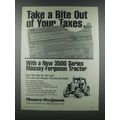 1985 Massey-Ferguson 3500 Tractor Ad - Take a Bite Out