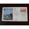 France 1971 Grenoble Philatelic Societies silk ...