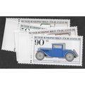 BERLIN - 1982 (SET) U/M 'MOTOR CARS' (4v) (EBID...