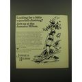 1968 Jamaica Hilton Hotel Ad - Looking for a little waterfall climbing?