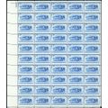 1006, Mint NH 3¢ Misperfed Error Sheet of 50 St...