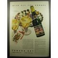 1932 Canada Dry Pale Ginger Ale Ad - With all t...