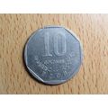 Costa Rica 1983 10 Colones Coin