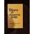 Thesis & Dissertations Donald Davinson