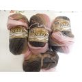 batik Design Angora Gold knitting yarn wool 3 x...