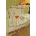 Crochet Afghan Pattern Roses & Ribbons