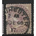 1881 SG 174 - fine used (o) - CHESTER