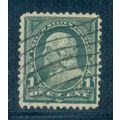 Used 279 1c Benjamin Franklin Fine M04412