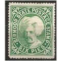 Sirmoor (IFS) 1885 SG7 6p Blue-Green Mounted Mi...