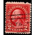 USA 1923 Personalities Washington 2c Used Stamp