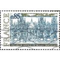 FRANCE, Palais de Justice, Rouen, blue 1975, 0.75F