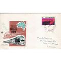 Australia 1970 Brisbane to Perth FDC special ca...