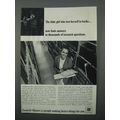 1966 General Motors Ad - Little Girl Lost In Books
