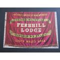 Fernhill Lodge NUM Banner, South Wales Miners L...
