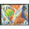Singapore 1992 Olympic Games $1 Multicoloured S...
