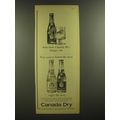 1964 Canada Dry Ad - Ginger Ale, Bitter Lemon Drink, Tonic Water - Just taste