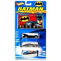 Hot Wheels - Batman Action Guide 3-Pack Exclusi...