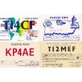 Costa Rica San Jose Puerto Rico 4x QSL Amateur ...